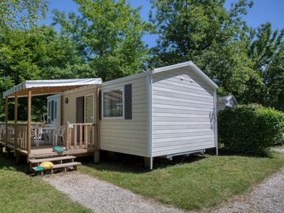 Cliquez pour découvrir toutes les photos de l'HÉBERGEMENT ! mobil-home - Lac De Groléjac photo 2