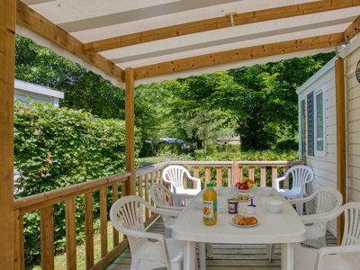 Cliquez pour découvrir toutes les photos de l'HÉBERGEMENT ! mobil-home - Lac De Groléjac photo 3