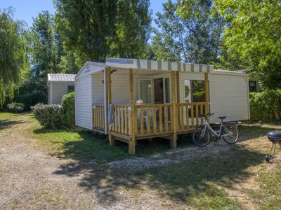 Cliquez pour découvrir toutes les photos de l'HÉBERGEMENT ! mobil-home - Lac De Groléjac photo 2