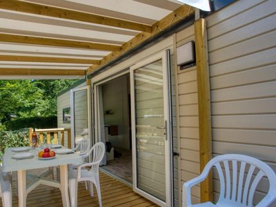 Cliquez pour découvrir toutes les photos de l'HÉBERGEMENT ! mobil-home - Lac De Groléjac photo 3