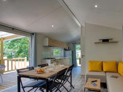 Cliquez pour découvrir toutes les photos de l'HÉBERGEMENT ! mobil-home - Lac De Groléjac photo 5