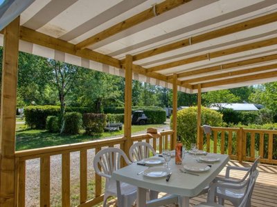 Cliquez pour découvrir toutes les photos de l'HÉBERGEMENT ! mobil-home - Lac De Groléjac photo 3