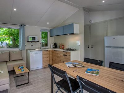 Cliquez pour découvrir toutes les photos de l'HÉBERGEMENT ! mobil-home - Lac De Groléjac photo 4