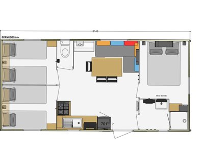 Cliquez pour découvrir toutes les photos de l'HÉBERGEMENT ! mobil-home - L'Hermitage photo 7