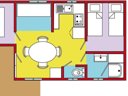Cliquez pour découvrir toutes les photos de l'HÉBERGEMENT ! mobil-home - camping L'Hermitage photo 7