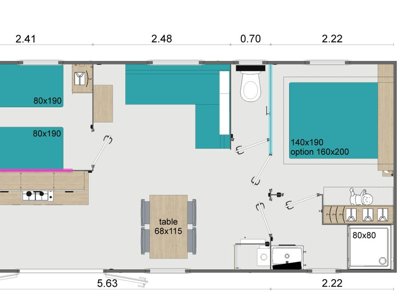 mobil-home - La Fontaine photo 2