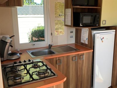 Cliquez pour découvrir toutes les photos de l'HÉBERGEMENT ! mobil-home - L'Etang Du Pays Blanc photo 2
