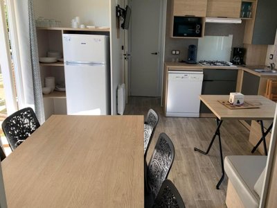 Cliquez pour découvrir toutes les photos de l'HÉBERGEMENT ! mobil-home - L'Etang Du Pays Blanc photo 5