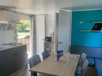 Cliquez pour découvrir toutes les photos de l'HÉBERGEMENT ! mobil-home - L'Etang Du Pays Blanc photo 3