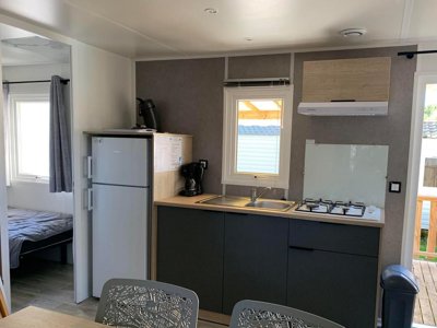 Cliquez pour découvrir toutes les photos de l'HÉBERGEMENT ! mobil-home - L'Etang Du Pays Blanc photo 3