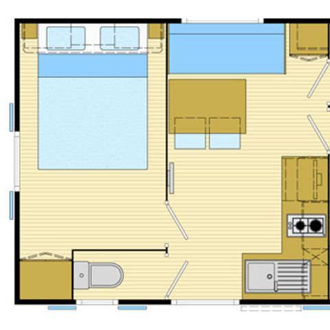 Cliquez pour découvrir toutes les photos de l'HÉBERGEMENT ! mobilhome - Ile Aux Oiseaux photo 5
