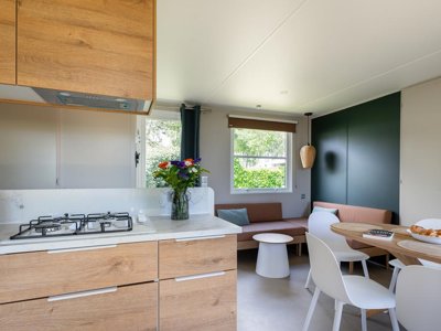 Cliquez pour découvrir toutes les photos de l'HÉBERGEMENT ! mobil-home - Les Jardins De Kergal photo 3
