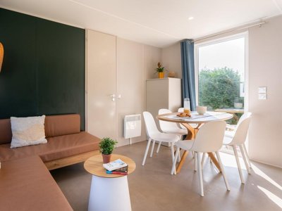 Cliquez pour découvrir toutes les photos de l'HÉBERGEMENT ! mobil-home - Les Jardins De Kergal photo 3