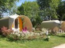 bungalow toilé - camping Les Cerisiers photo 10