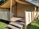 Cliquez pour découvrir toutes les photos de l'HÉBERGEMENT ! tente en toile et bois - camping Les Cerisiers photo 8