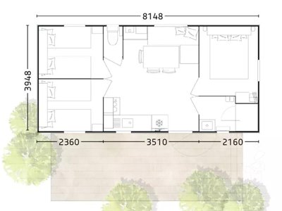 Cliquez pour découvrir toutes les photos de l'HÉBERGEMENT ! mobil-home - Parfums D'été photo 8