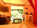 Cliquez pour découvrir toutes les photos de l'HÉBERGEMENT ! bungalow toilé - camping Domaine D'Haulmé photo 3