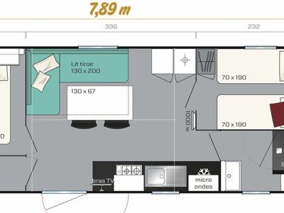 mobil-home - Du Bois De Reveuge photo 7