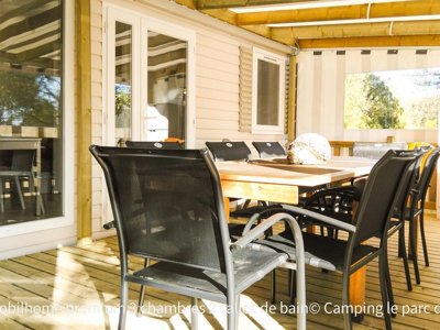 Cliquez pour découvrir toutes les photos de l'HÉBERGEMENT ! mobil-home - Ushuaïa Villages Le Parc De La Grève photo 2