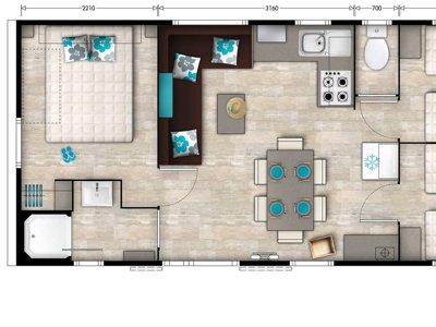 mobil-home - Castell Montgri photo 2