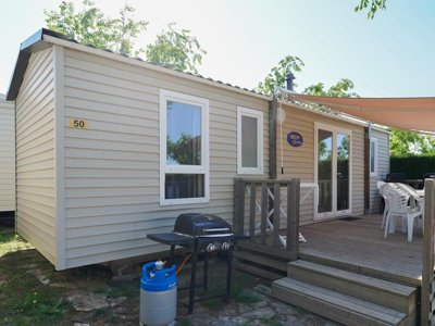 Cliquez pour découvrir toutes les photos de l'HÉBERGEMENT ! mobil-home - Castell Montgri photo 2