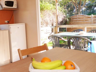 Cliquez pour découvrir toutes les photos de l'HÉBERGEMENT ! mobil-home - Tikayan La Bergerie Plage photo 3