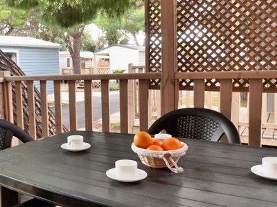 Cliquez pour découvrir toutes les photos de l'HÉBERGEMENT ! mobil-home - Tikayan La Bergerie Plage photo 2
