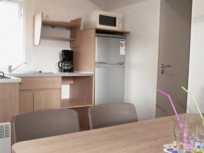 Cliquez pour découvrir toutes les photos de l'HÉBERGEMENT ! mobil-home - Tikayan La Bergerie Plage photo 3