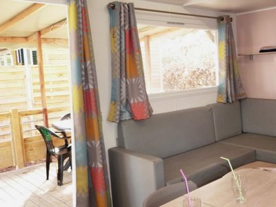 Cliquez pour découvrir toutes les photos de l'HÉBERGEMENT ! mobil-home - Tikayan La Bergerie Plage photo 4