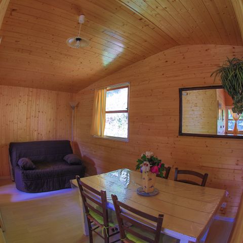 Cliquez pour découvrir toutes les photos de l'HÉBERGEMENT ! chalet - Les Chalets De Pierretoun photo 2
