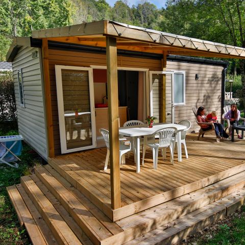 Cliquez pour découvrir toutes les photos de l'HÉBERGEMENT ! mobilhome - Flower L'Arize photo 2