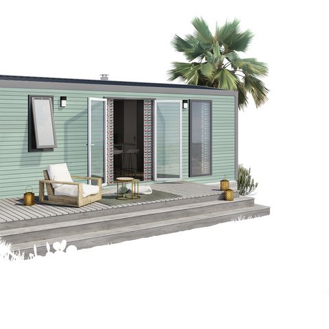 Cliquez pour découvrir toutes les photos de l'HÉBERGEMENT ! mobilhome - Flower L'Arize photo 3