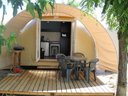 bungalow toilé - camping LES FLOTS-ATLANTIQUE Village 2 photo 4