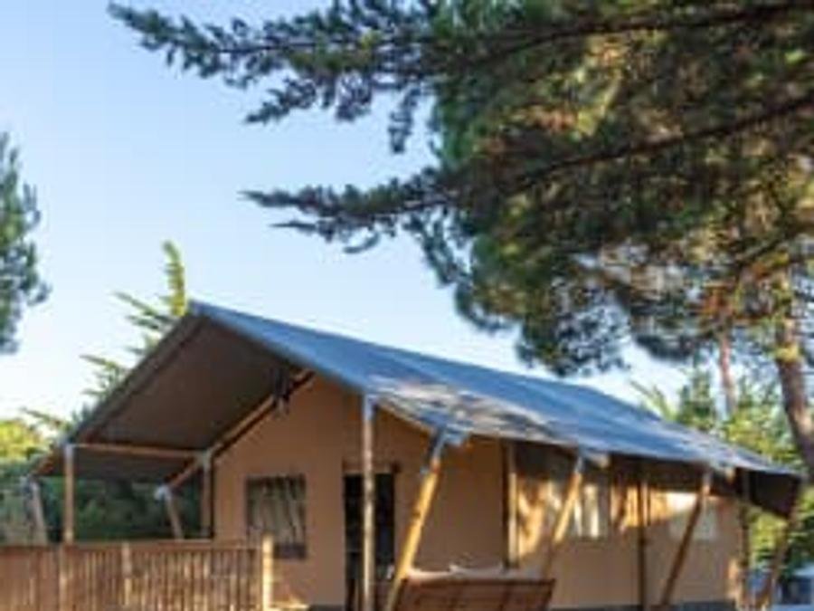 Camping Pas Cher vous présente avec son site Officiel campingpascher.fr, le Camping Sandaya La Bosse - île De Noirmoutier classé 4 étoiles, situé sur la commune de L'épine dans le département Vendée (Pays De La Loire) en France. Le camping Sandaya La Bosse - île De Noirmoutier, vous présente un hébergement de type tente en toile et bois de 25 m² pour 1 personne. Le camping Sandaya La Bosse - île De Noirmoutier vous propose du mardi 09 juin au mardi 16 juin 2026, en promotion à -20% pour 7 nuits à 375,20 € au lieu de 469,0 € soit une Économie de 93,80 €. Cette location propose 72 dates différentes pour réserver votre séjour. Découvrez également les 2 autres gammes d'hébergements du camping. Les Avis clients pour le Camping Sandaya La Bosse - île De Noirmoutier sont excellents avec une note moyenne de 9 sur 10. Mer, Animation enfants, Aire de jeux enfants, Canoë-kayak, Centre équestre, Cyclisme, Jet-ski, Ping-pong, Pétanque, Randonnée, Voile,... En savoir plus : cliquez-ICI.