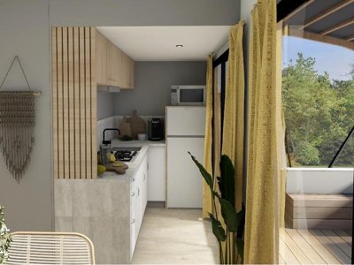 Cliquez pour découvrir toutes les photos de l'HÉBERGEMENT ! mobil-home - Le Petit Trianon photo 2