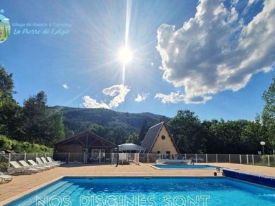 bungalow toilé - La Pierre De L'Aigle photo 2