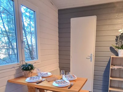 Cliquez pour découvrir toutes les photos de l'HÉBERGEMENT ! chalet - Paradis - Bois Simonet photo 2