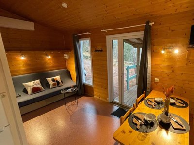 Cliquez pour découvrir toutes les photos de l'HÉBERGEMENT ! chalet - Paradis - Bois Simonet photo 5
