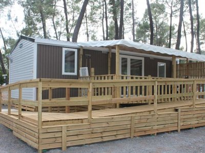 Cliquez pour découvrir toutes les photos de l'HÉBERGEMENT ! mobil-home - Paradis - Bois Simonet photo 1