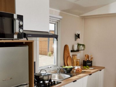 Cliquez pour découvrir toutes les photos de l'HÉBERGEMENT ! mobil-home - Paradis - Bois Simonet photo 3