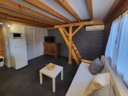Cliquez pour découvrir toutes les photos de l'HÉBERGEMENT ! chalet - camping Paradis - Bois Simonet photo 3