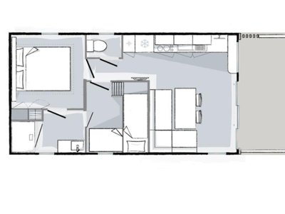 Cliquez pour découvrir toutes les photos de l'HÉBERGEMENT ! mobil-home - Les Ajoncs D'Or photo 6