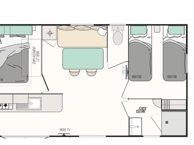 Cliquez pour découvrir toutes les photos de l'HÉBERGEMENT ! mobil-home - Les Ajoncs D'Or photo 4