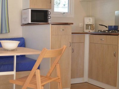 Cliquez pour découvrir toutes les photos de l'HÉBERGEMENT ! mobil-home - Le Pavillon Bleu photo 3