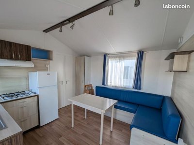 Cliquez pour découvrir toutes les photos de l'HÉBERGEMENT ! mobil-home - Le Pavillon Bleu photo 3