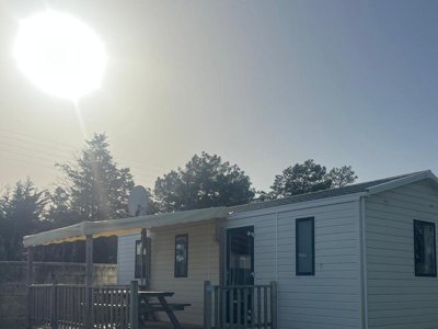 Cliquez pour découvrir toutes les photos de l'HÉBERGEMENT ! mobil-home - Le Pavillon Bleu photo 2