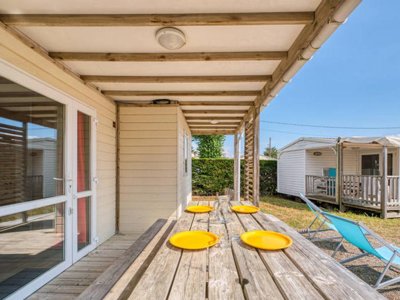 Cliquez pour découvrir toutes les photos de l'HÉBERGEMENT ! chalet - Le Pavillon Bleu photo 2