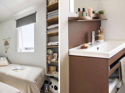 Cliquez pour découvrir toutes les photos de l'HÉBERGEMENT ! mobil-home - Les Flots Bleus photo 4