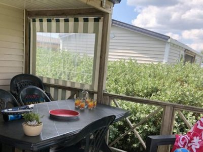 Cliquez pour découvrir toutes les photos de l'HÉBERGEMENT ! mobil-home - Paradis - Le Grand R photo 3