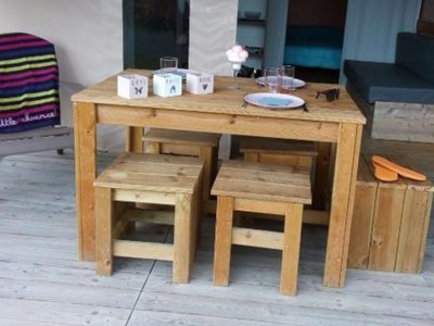 Cliquez pour découvrir toutes les photos de l'HÉBERGEMENT ! tente en toile et bois - Paradis - Le Grand R photo 3